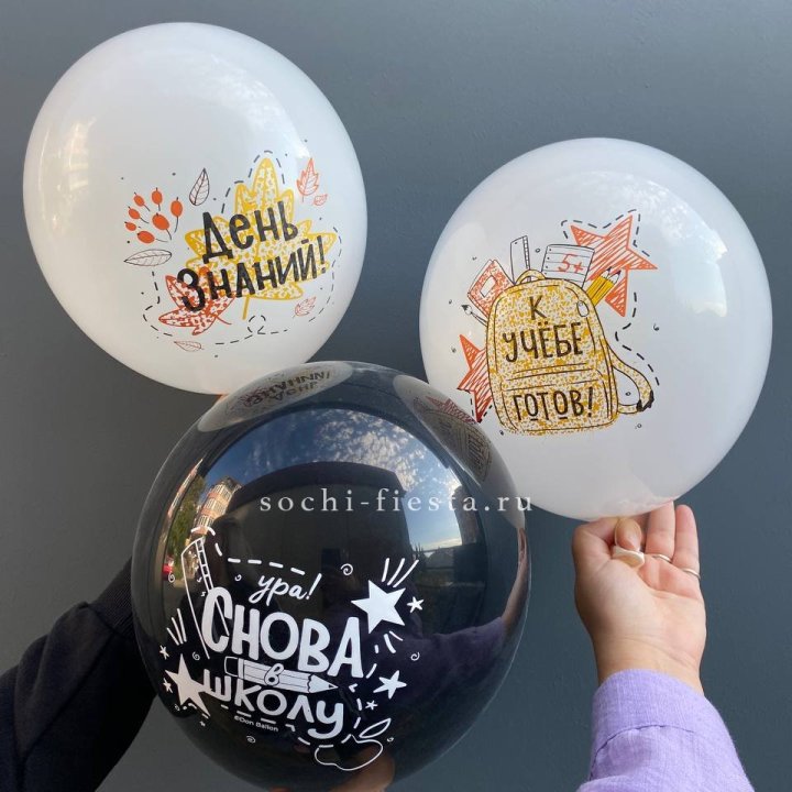 Воздушный шар к 1 сентября в Магнитогорске
