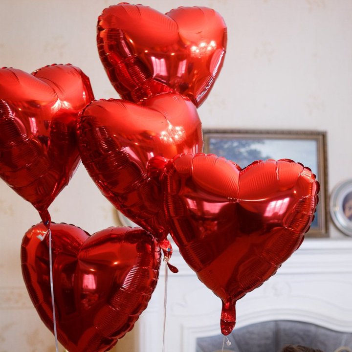 Фольгированный шар "Сердце" в Магнитогорске