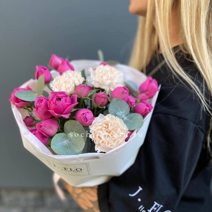 Букет с мисти бабблс №2 в Магнитогорске