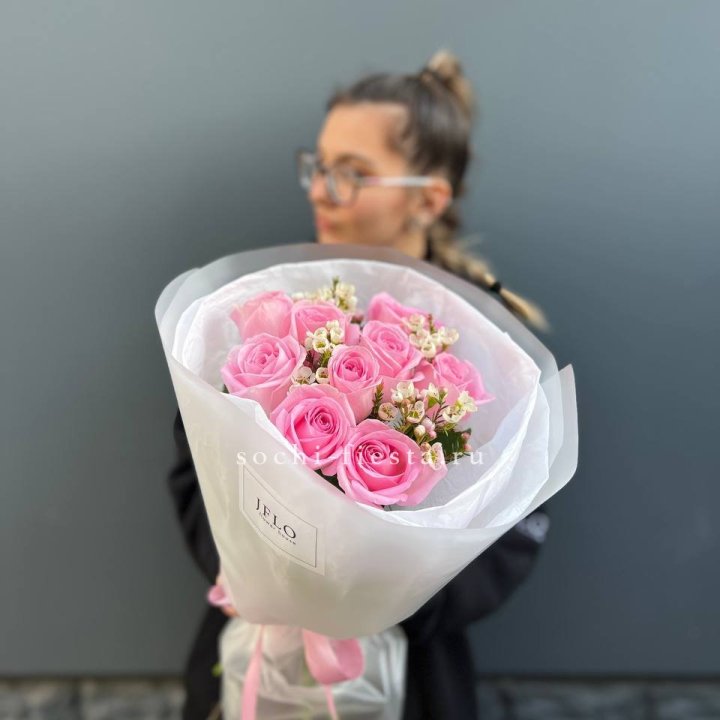 Букет розовых роз  в Магнитогорске