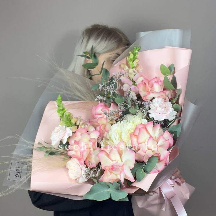  Букет  "Закат для неё" в Магнитогорске