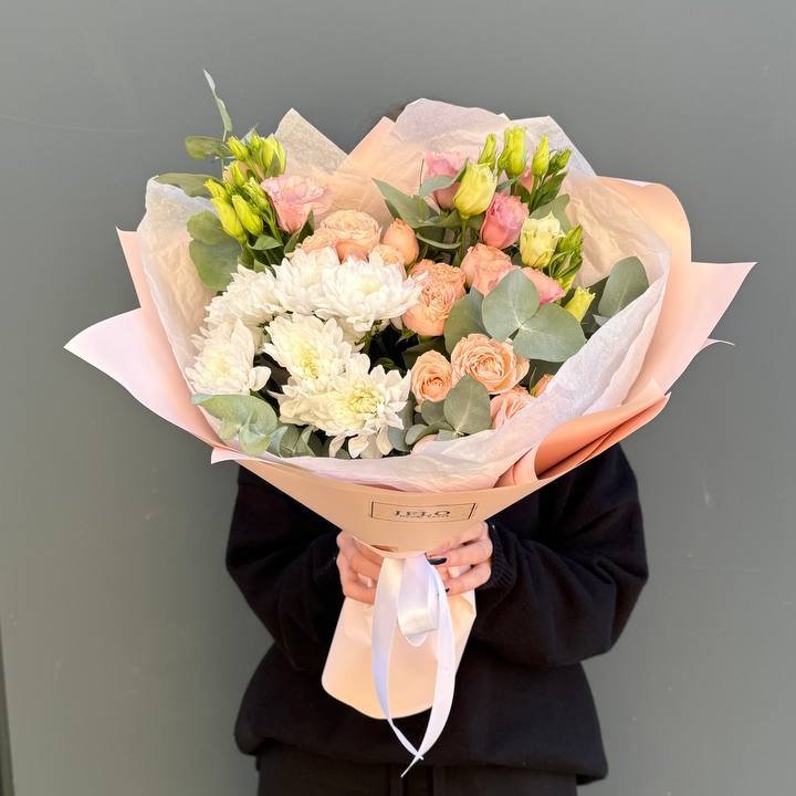 Букет "Персиковая нежность" в Магнитогорске