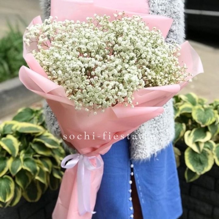 Белоснежные гипсофилы в Магнитогорске