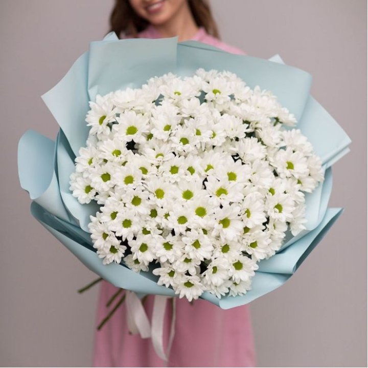  Букет хризантем "Бон-бон" в Магнитогорске