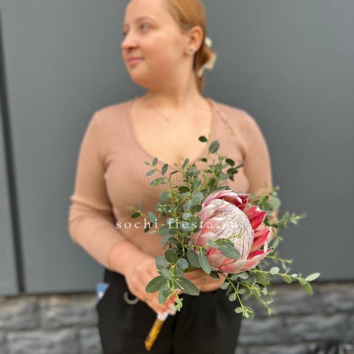 Свадебный букет "Протея" в Магнитогорске