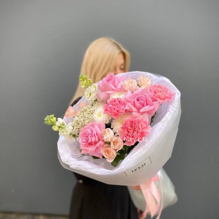 Букет "Нежный поцелуй" в Магнитогорске