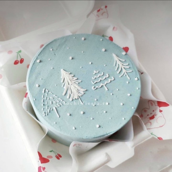 Бенто-торт "Елки" в Магнитогорске