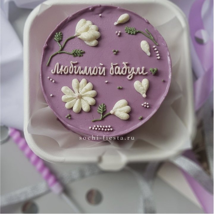 Бенто-торт "Любимой бабуле" в Магнитогорске