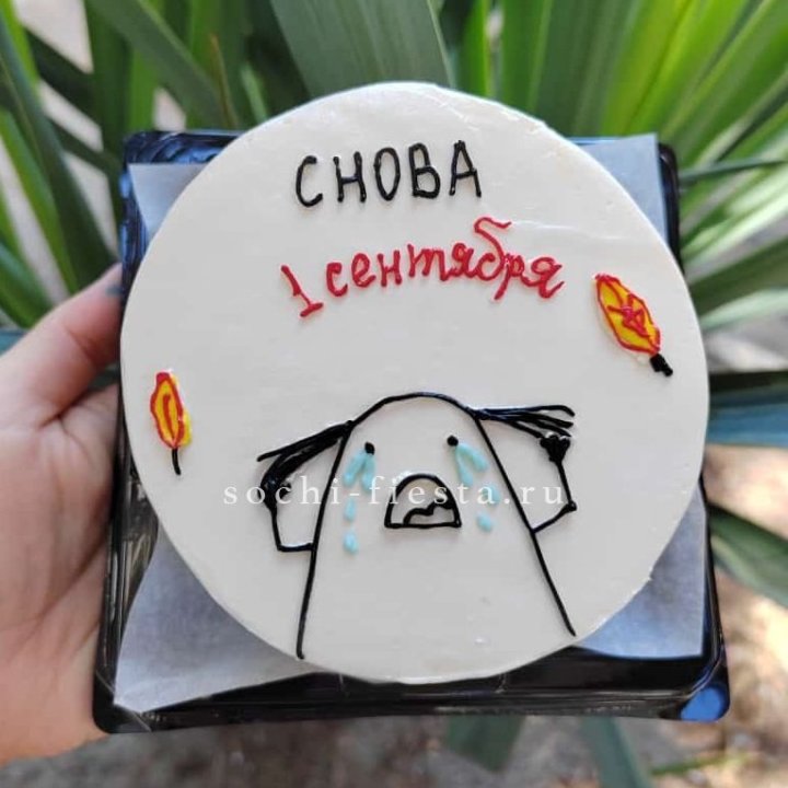 Бенто-торт "Не опять, а снова..." в Магнитогорске