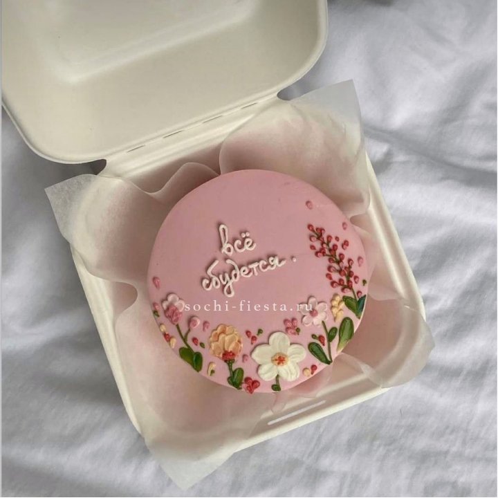 Бенто-торт "Все сбудется"  в Магнитогорске