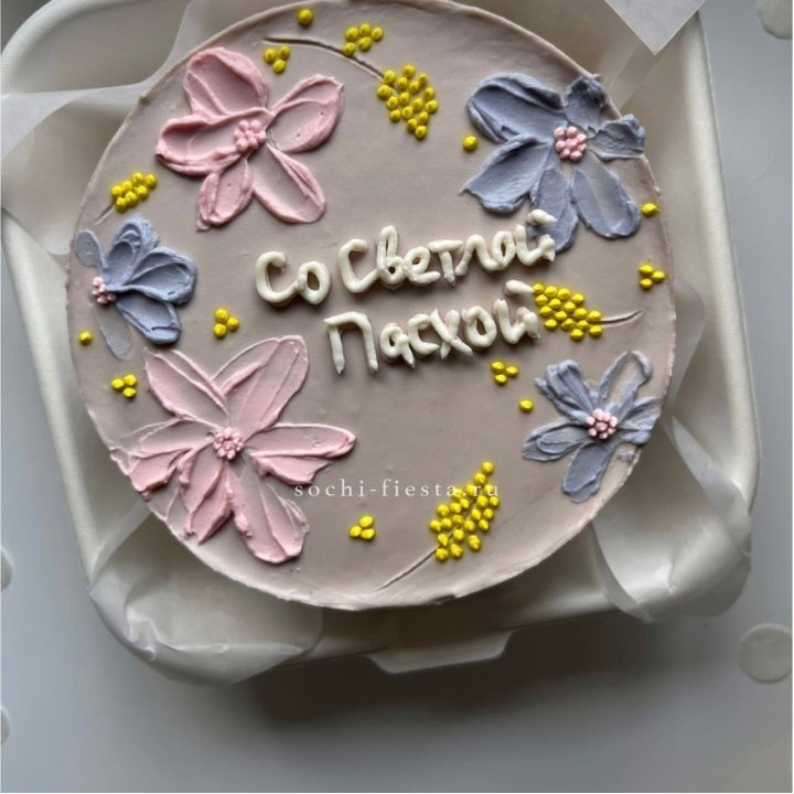 Бенто-торт "Светлой Пасхи" 3 в Магнитогорске