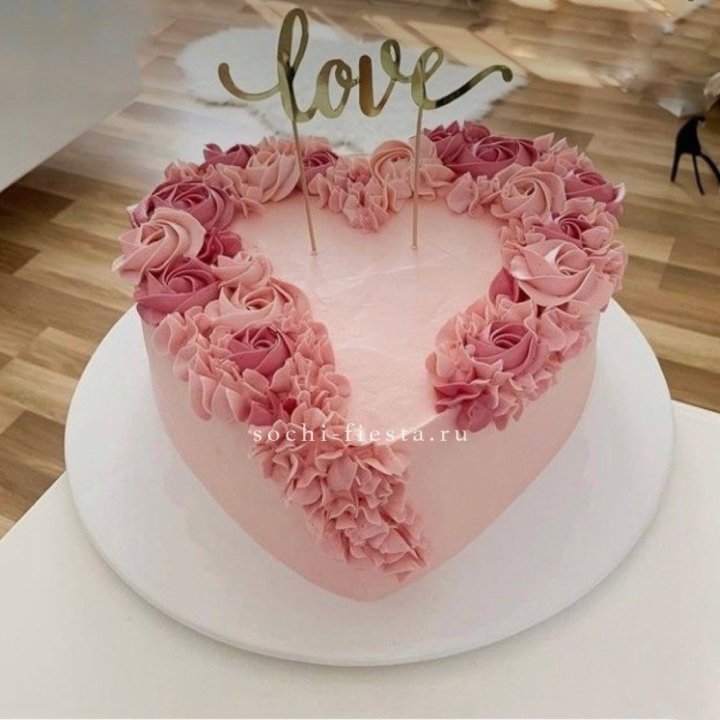 Торт "Сердце" 10 в Магнитогорске