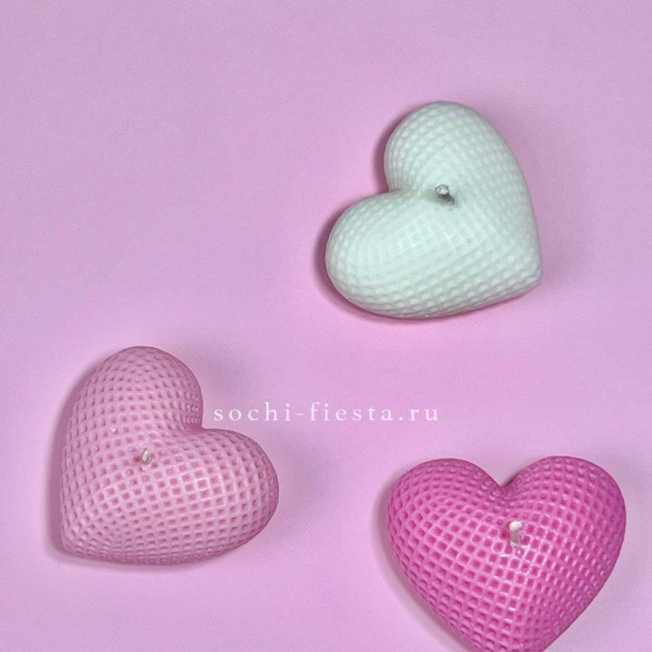 Набор свеч сердец в Магнитогорске