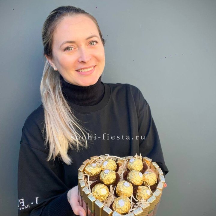 Шоколадный набор Сердце в Магнитогорске