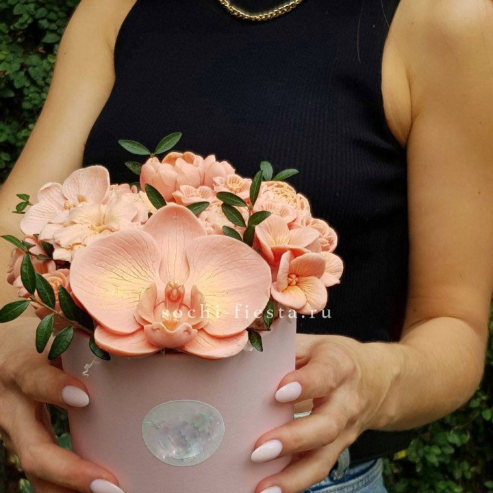 Шоколадный букет Орхидей в Магнитогорске