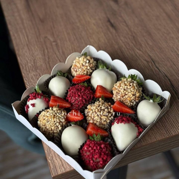 Клубника в шоколаде 12 ягод №2 в Магнитогорске