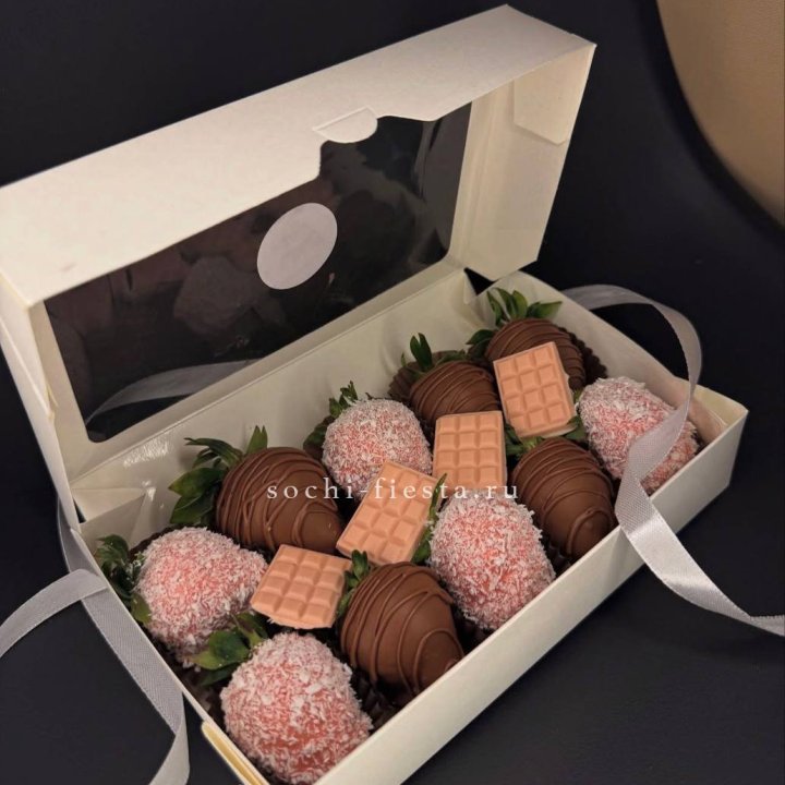 Клубника в шоколаде 10 ягод №2 в Магнитогорске