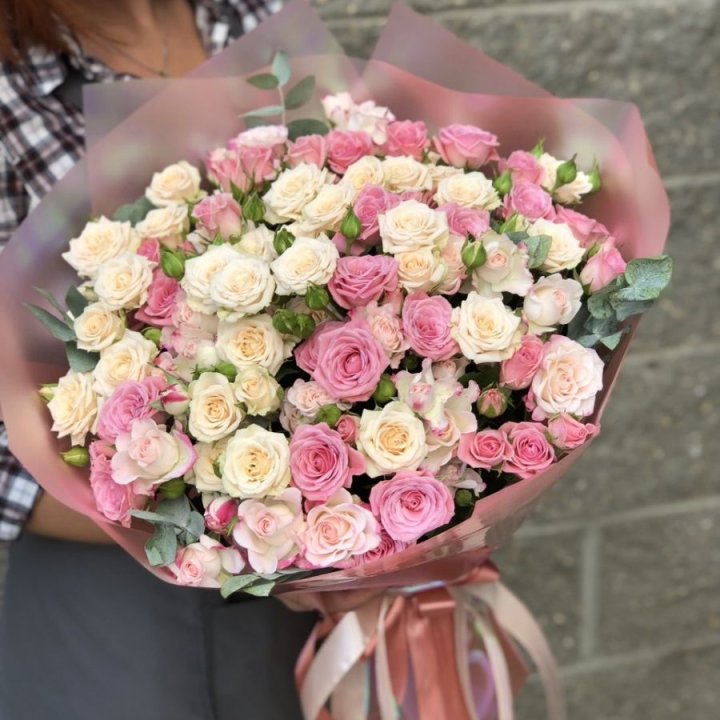 21 кустовая роза в Магнитогорске