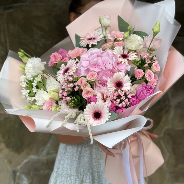 Авторский букет Пич в Магнитогорске