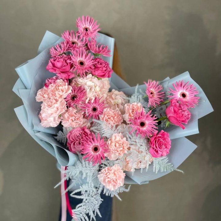 Дизайнерский букет "Свит хаер" в Магнитогорске