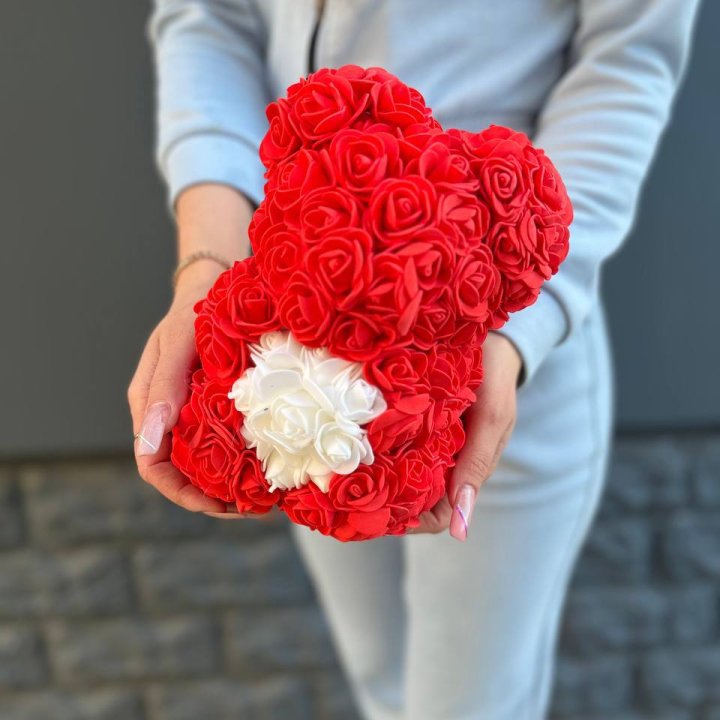 Медведь с белым сердцем в Магнитогорске