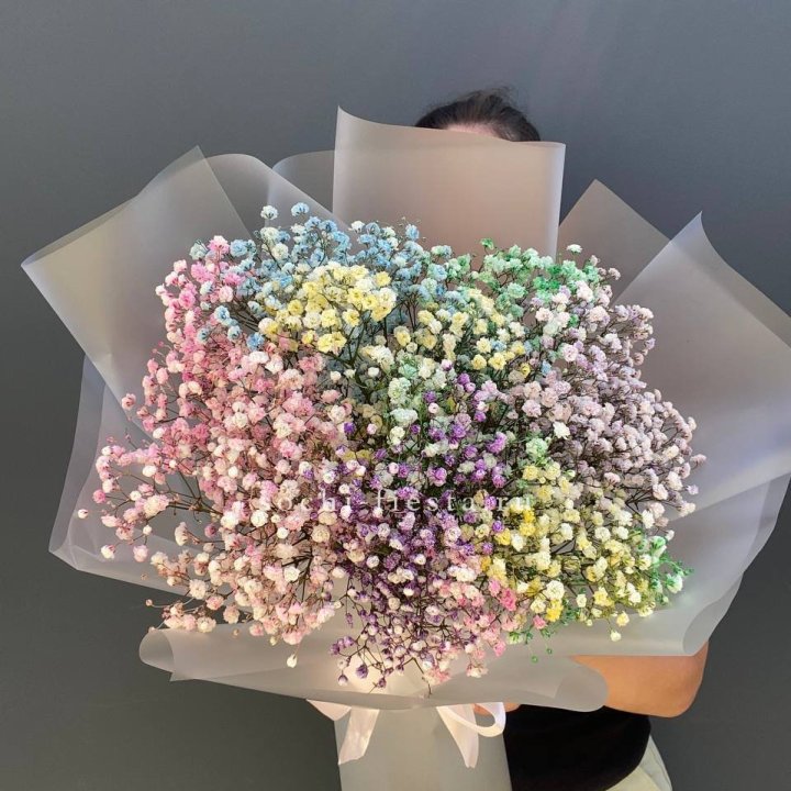 Радужные гипсофилы  в Магнитогорске