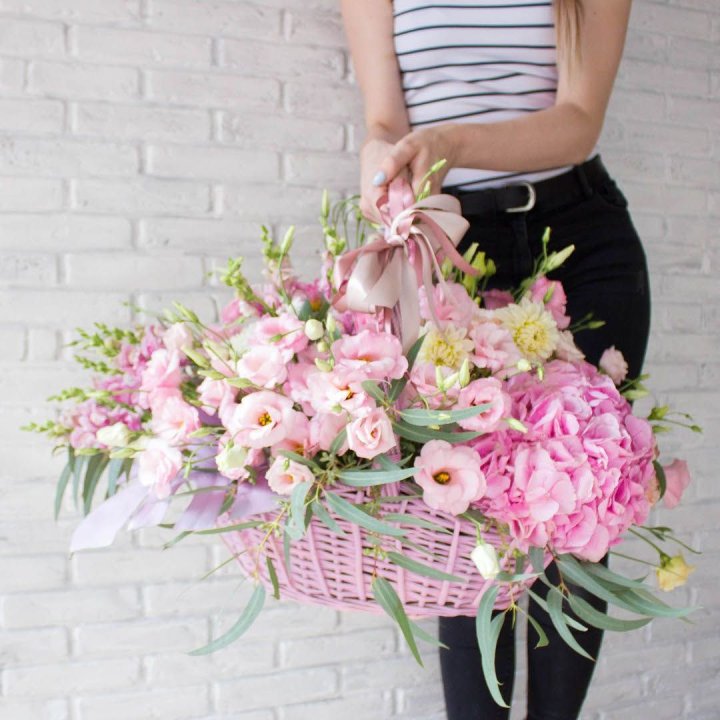 Авторская корзина №6 в Магнитогорске