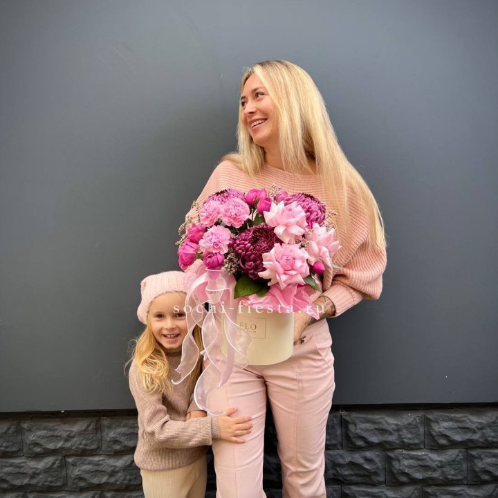 Цветочный бокс "Альба" в Магнитогорске