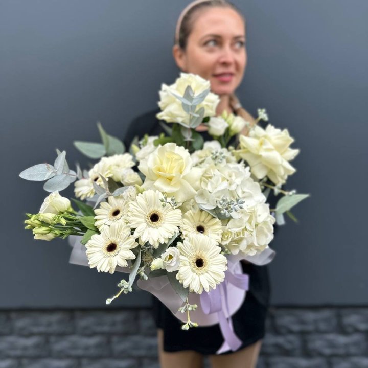 Цветочный бокс "Лавандовый сон" в Магнитогорске