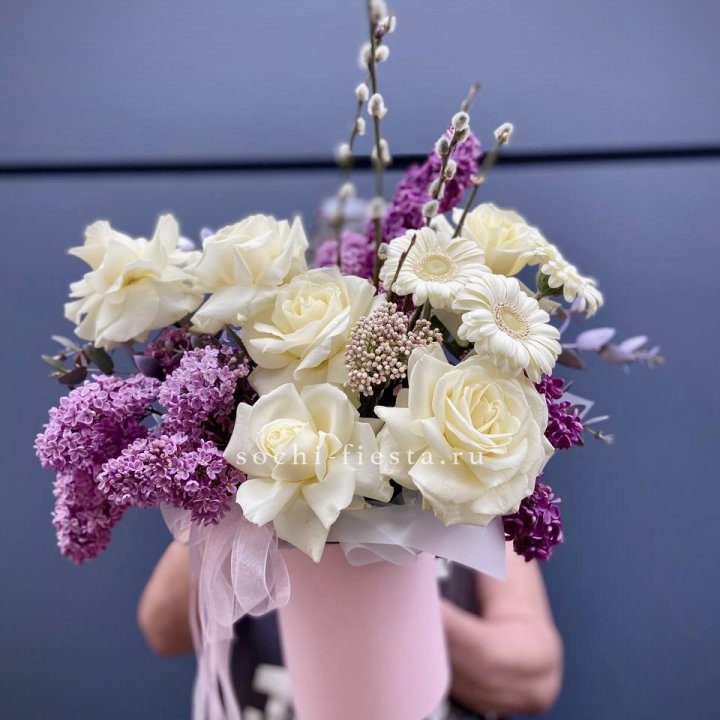 Цветочный бокс "Светлое Воскресенье" в Магнитогорске