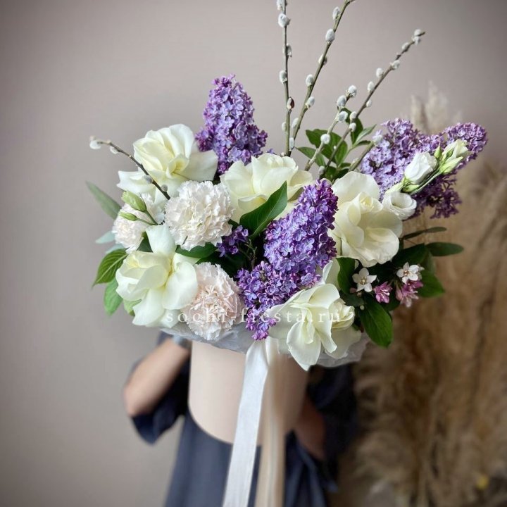 Цветочный бокс "Воскресенье" в Магнитогорске