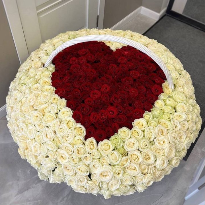 501 роза сердце в Магнитогорске