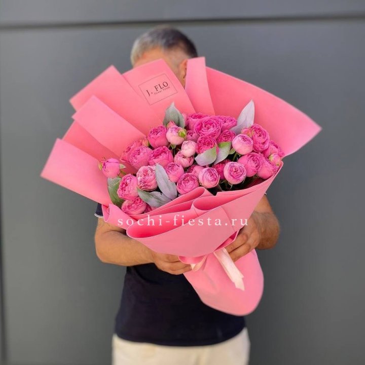 Пионовидные розы баблс №2 в Магнитогорске