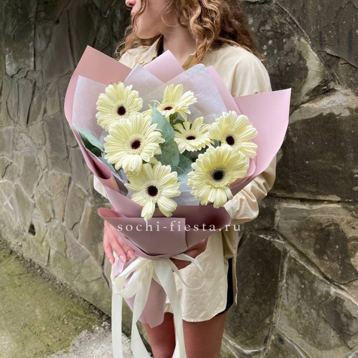 Букет голландских гербер  в Магнитогорске