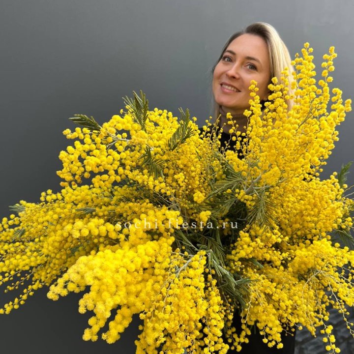 Охапка мимозы №2 в Магнитогорске