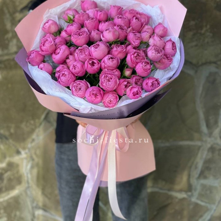 Букет "Пионки" в Магнитогорске