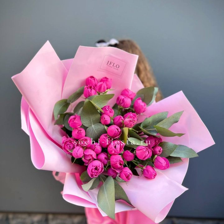 Пионовидные розы баблс в Магнитогорске