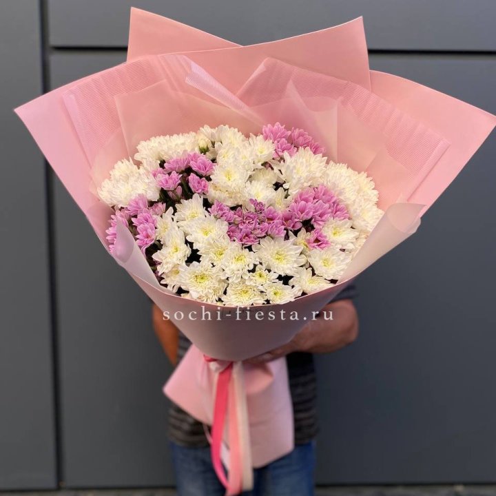  Букет хризантем- гигант  в Магнитогорске