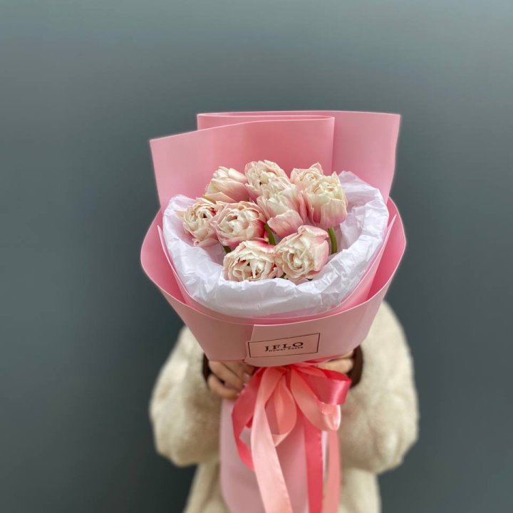 9 нежных тюльпанов в Магнитогорске