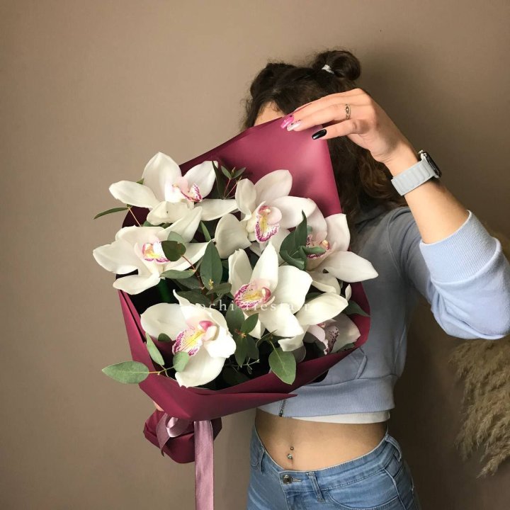 Букет орхидей №1 в Магнитогорске