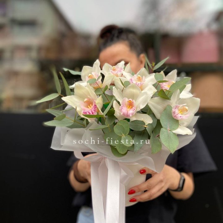 Бокс с орхидеями в Магнитогорске