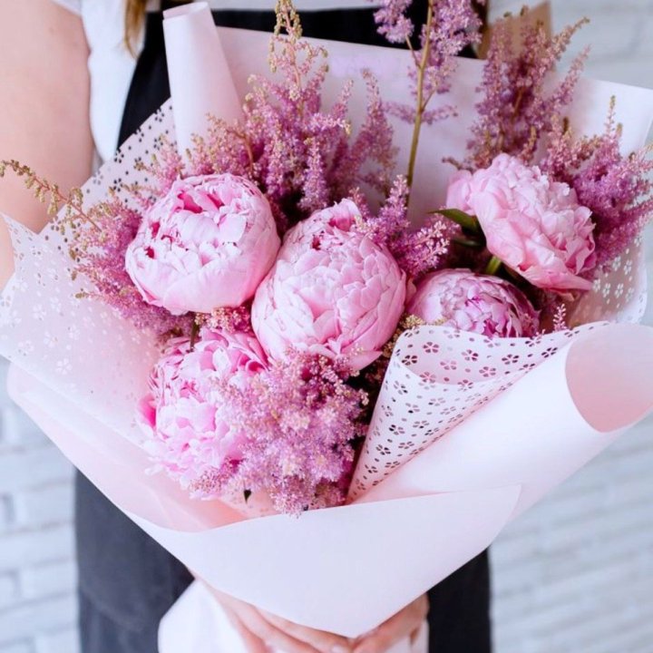 Букет пионов "Мелиса" в Магнитогорске