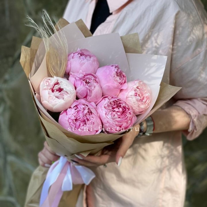 Букет пионов "Венди" в Магнитогорске