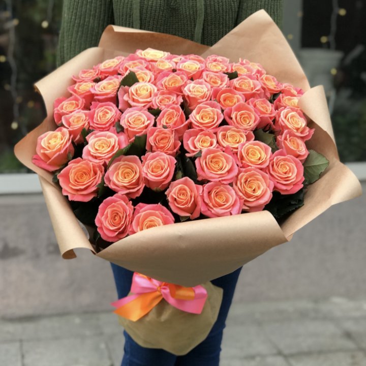 55 роз мисс пигги в Магнитогорске