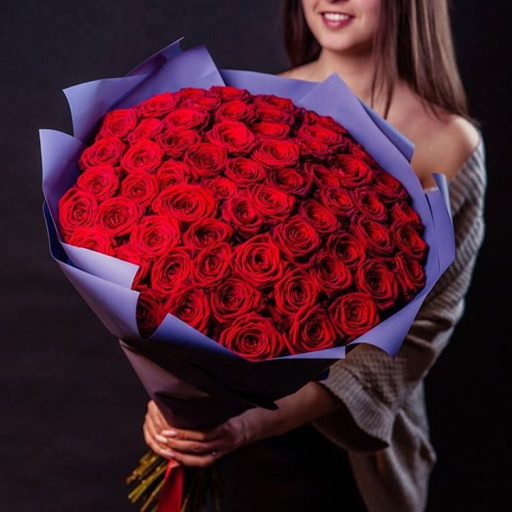 71 красная роза в Магнитогорске