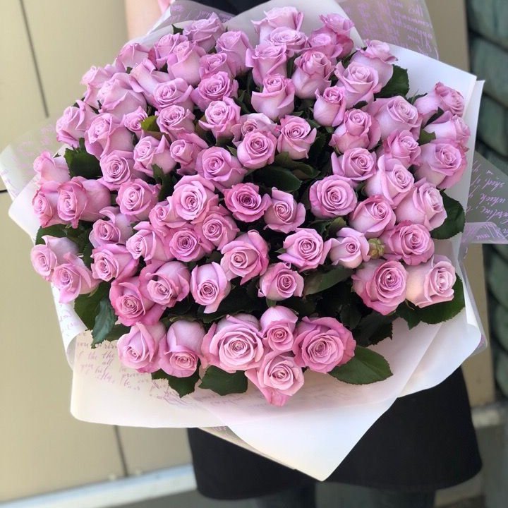 71 розовая роза "Маритим" в Магнитогорске