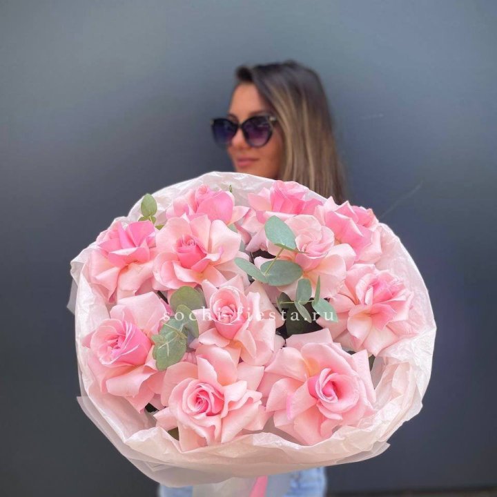 Букет роз "Минифу" в Магнитогорске