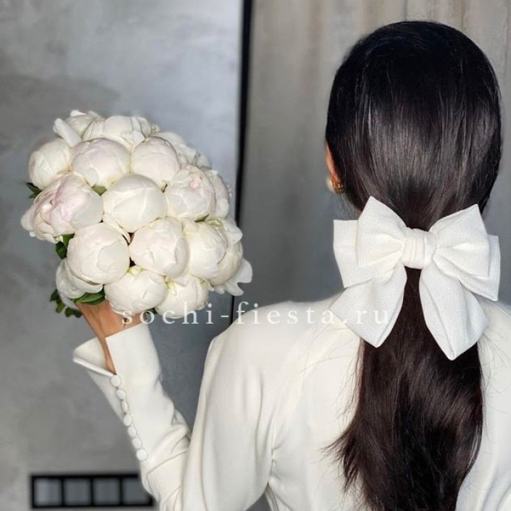 Свадебный букет пионов в Магнитогорске