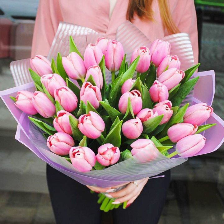 25 тюльпанов "Айс крем" в Магнитогорске