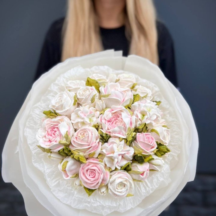 Сладкий букет из ЗЕФИРА нежный в Магнитогорске